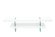 MEUBLE TV 59'' - BLANC ( Meuble Mtl )