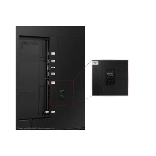 Samsung Téléviseur intelligent 4K pleine HD de 65 po. UN65AU8000FXZC (Meuble Mtl)