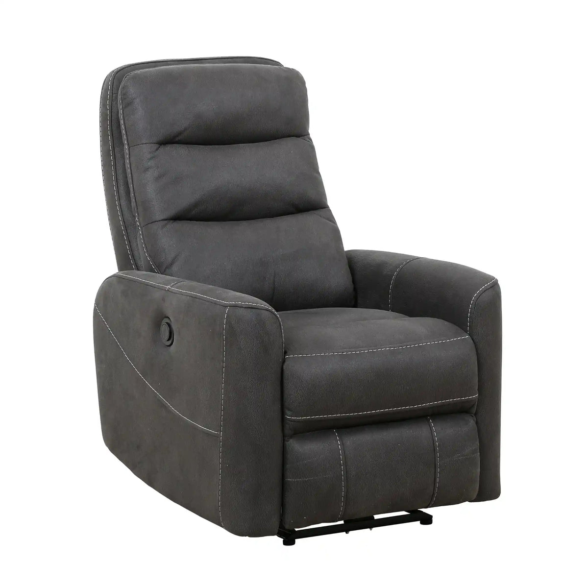 Primo Cole Fauteuil Inclinable Électrique Tissu Gris Palermo