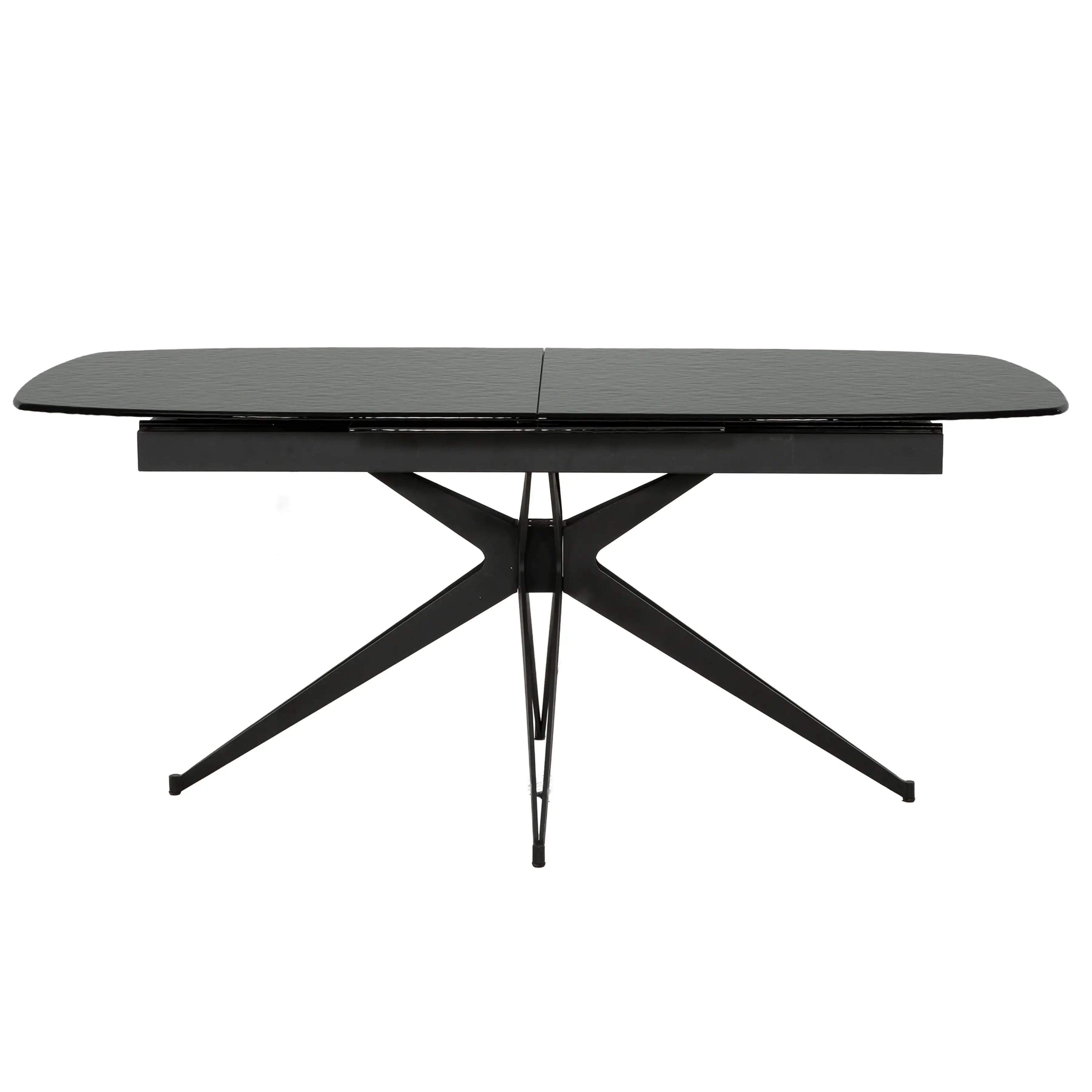 Primo Ensemble Salle à Manger Extensible avec Banc et 4 Chaises (70" à 94") - Gris