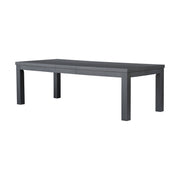 Table à manger Ottilie Noire | 95,5 po de longueur avec extension