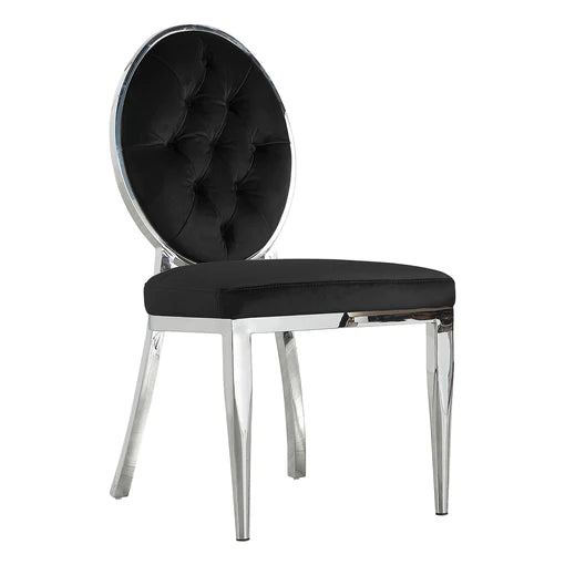 Chaise de salle à manger ambre