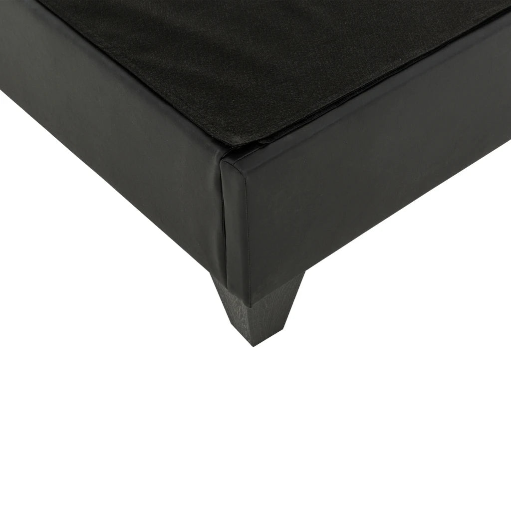 Base EZ Base PU Noir | Plateforme en Faux Cuir