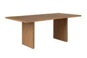 Elsa Dining Table - Solid Natural Oak 84"
