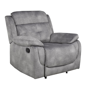 CHAISE INCLINABLE - GRIS ( Meuble Mtl )