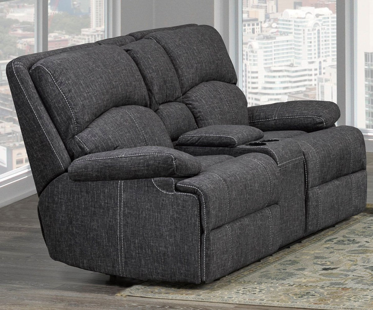 CAUSEUSE INCLINABLE - GRIS ( Meuble Mtl )