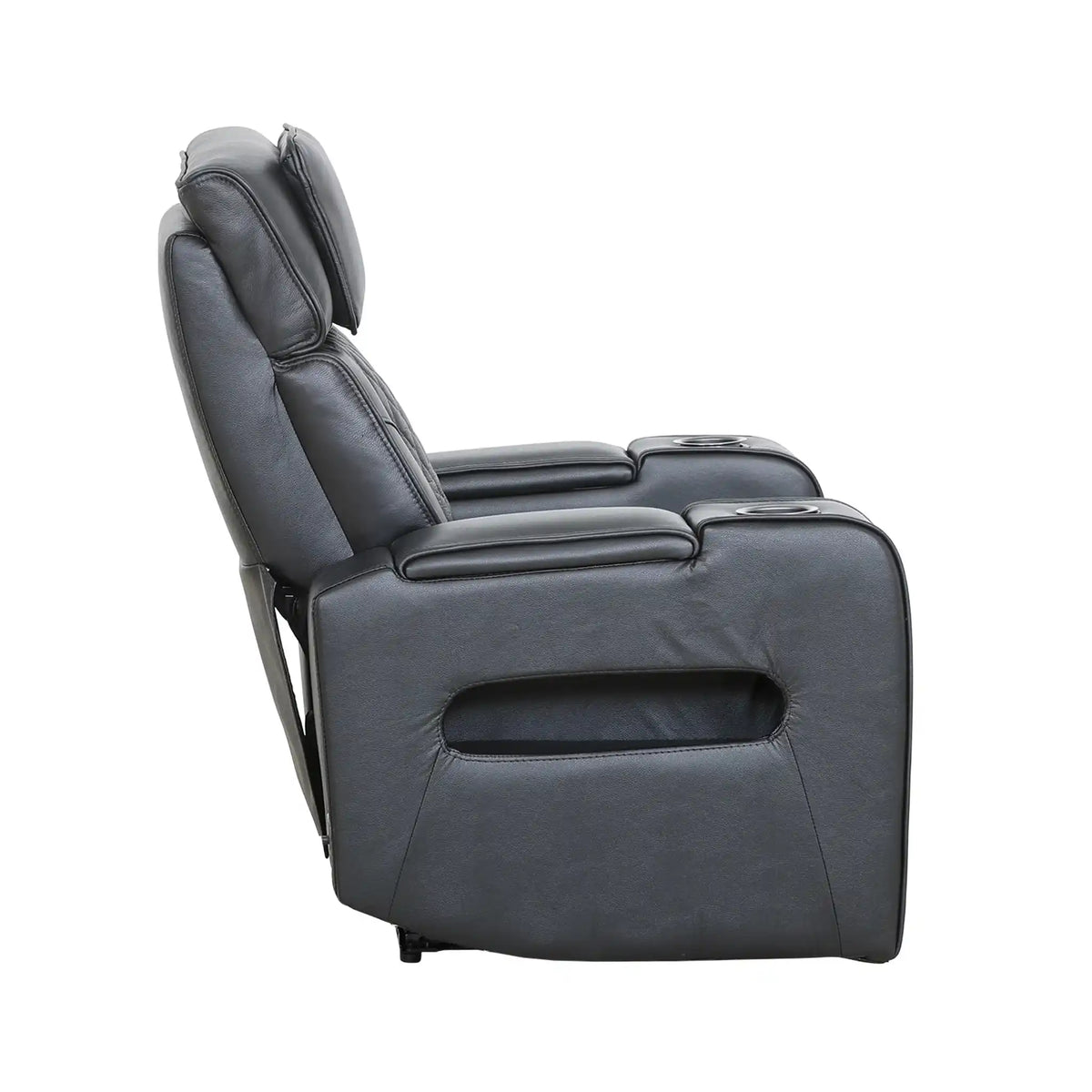 Fauteuil inclinable et berçant électrique Primo Colton, noir