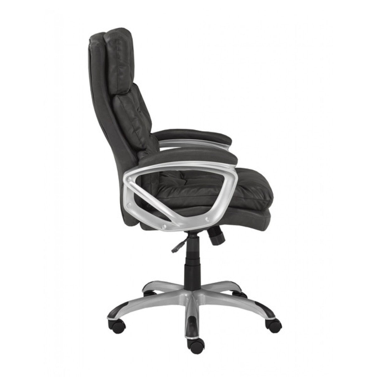 Fauteuil de bureau moderne gris | Support complet et inclinaison