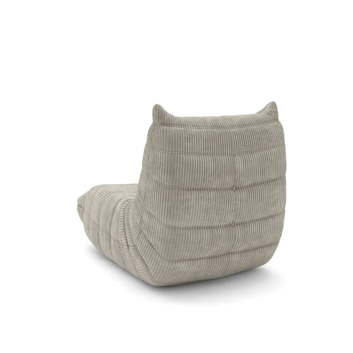 Fauteuil d'appoint Solana Beige | Mousse 60D et design épuré