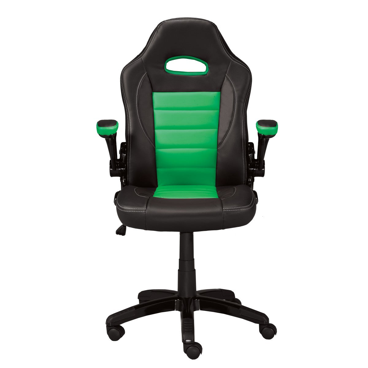 ENSEMBLE BUREAU ET CHAISE GAMING, VERT/NOIR ( Meuble Mtl )