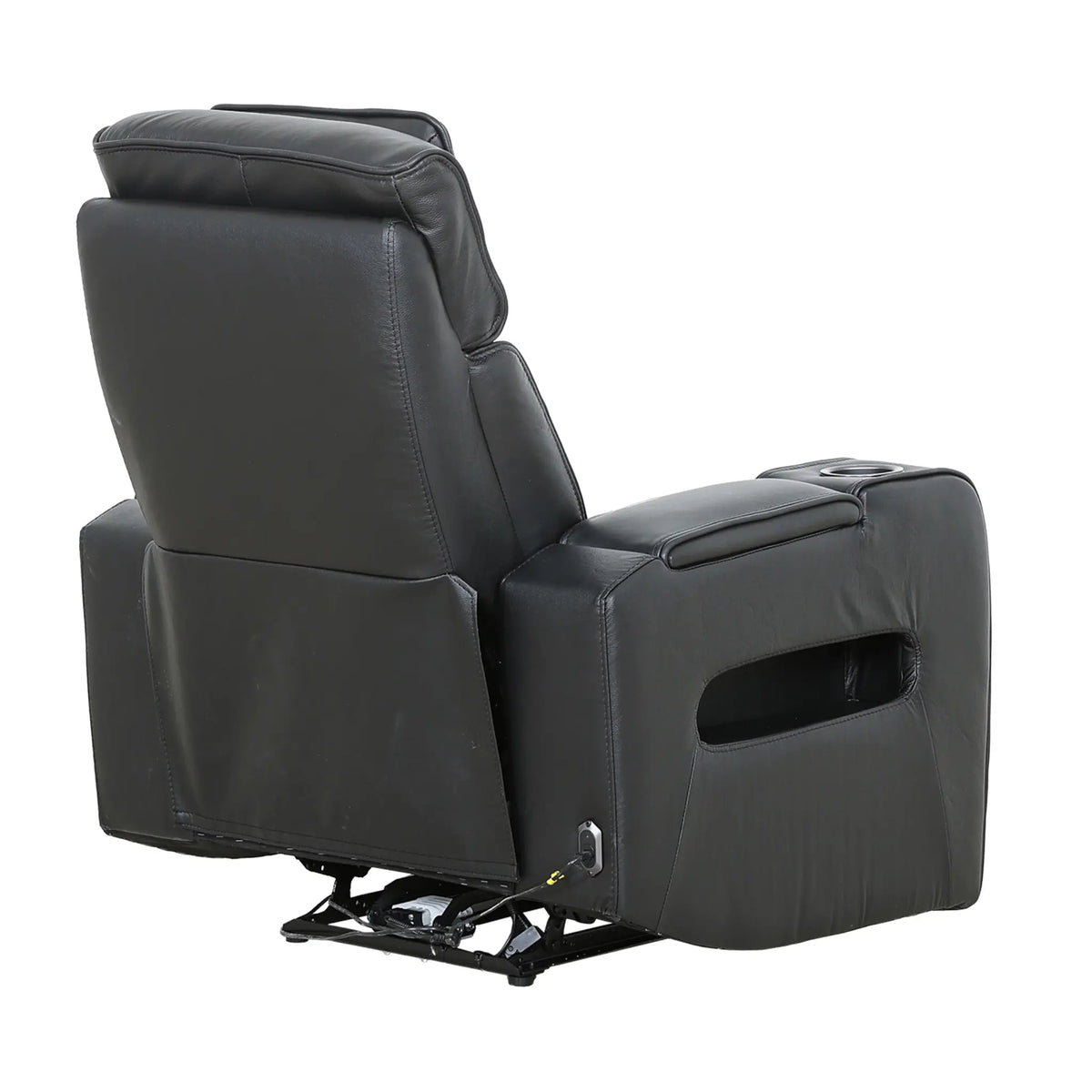 Fauteuil inclinable et berçant électrique Primo Colton, noir