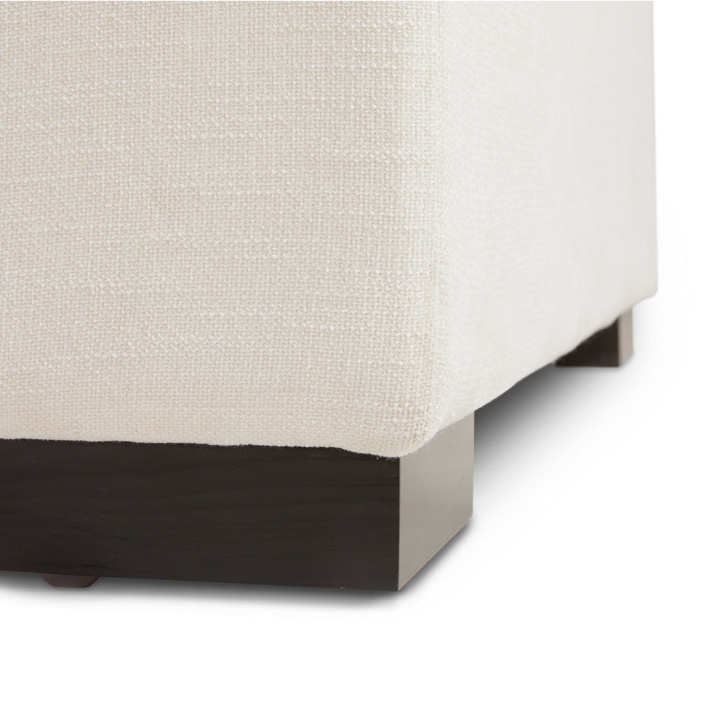 Fauteuil d'appoint Grant : ivoire