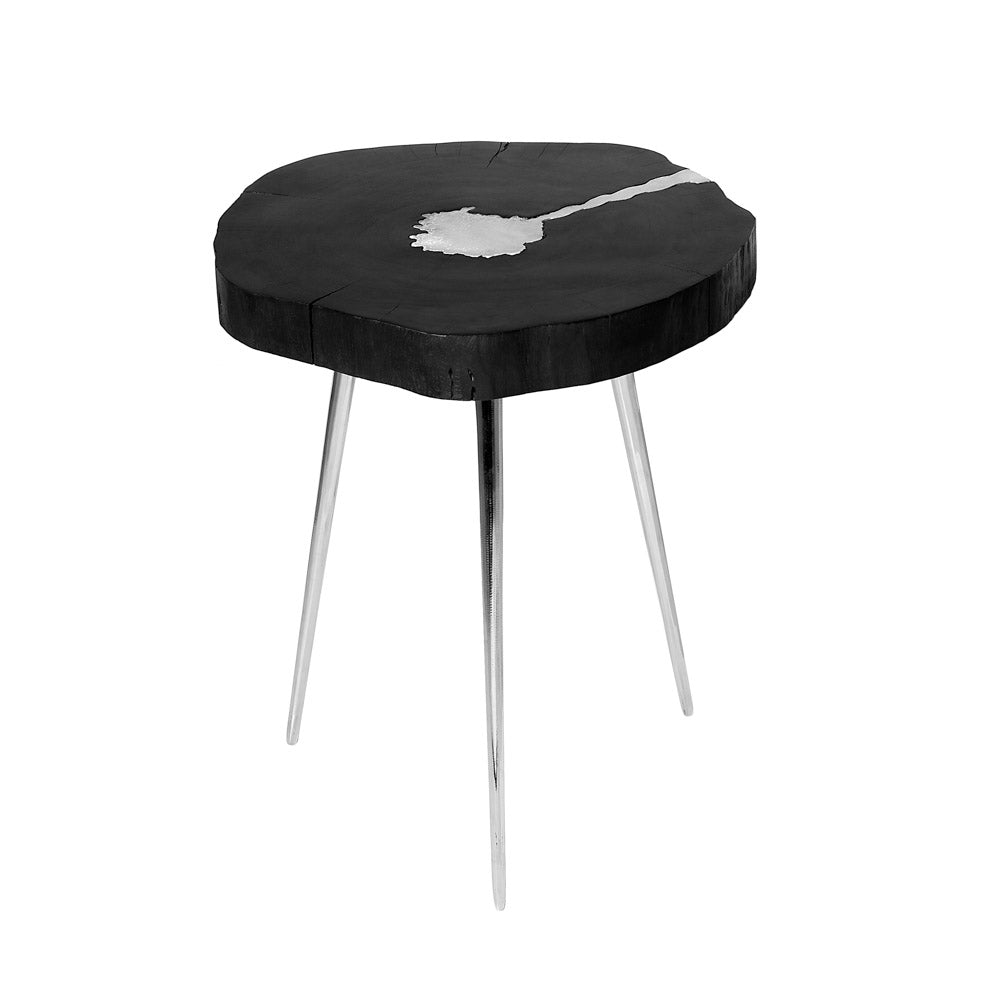 Table d'appoint noire Akis