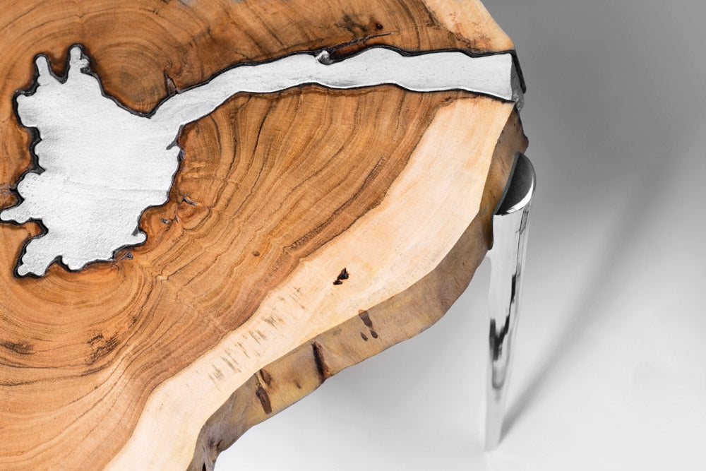 Table d'appoint naturelle Akis