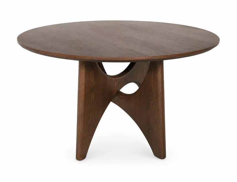 Table de salle à manger ARCADIA GY-DT-409 au fini placage noyer
