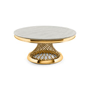 Table basse Bailey dorée