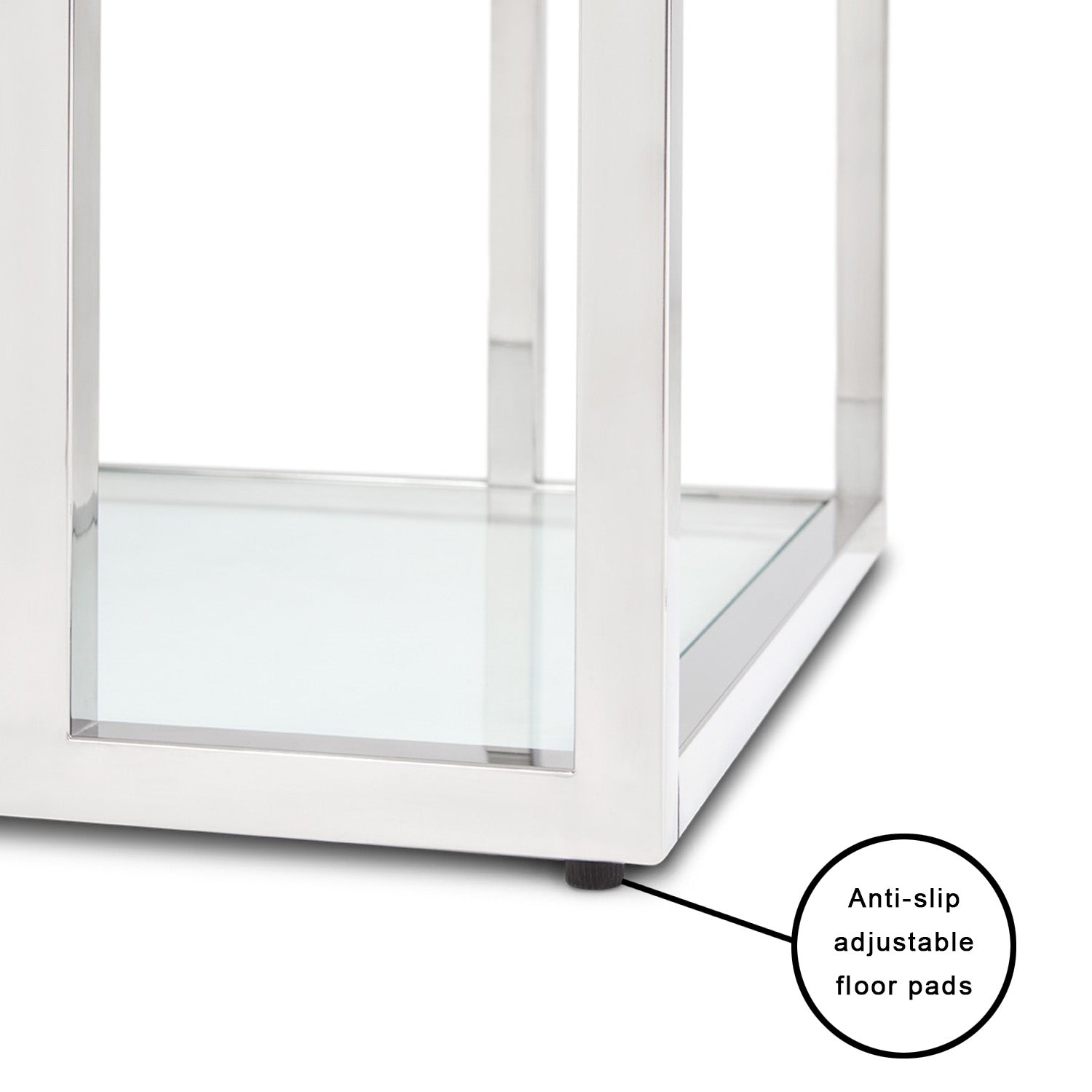 Table de bout Barolo : Argent