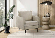 CHAIR - 32"L / BEIGE FABRIC #COACH-4  :8K11C04