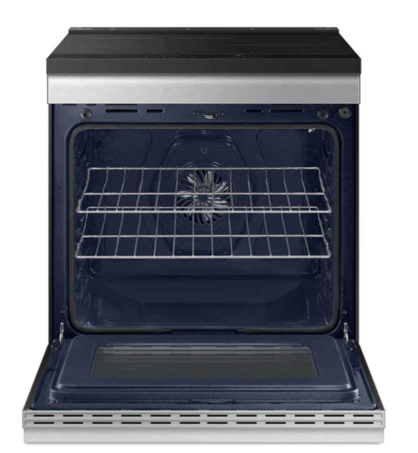 Samsung 30 Inch Induction Slide-In Electric Range, Stainless Steel - NSI6DG9500SRAC