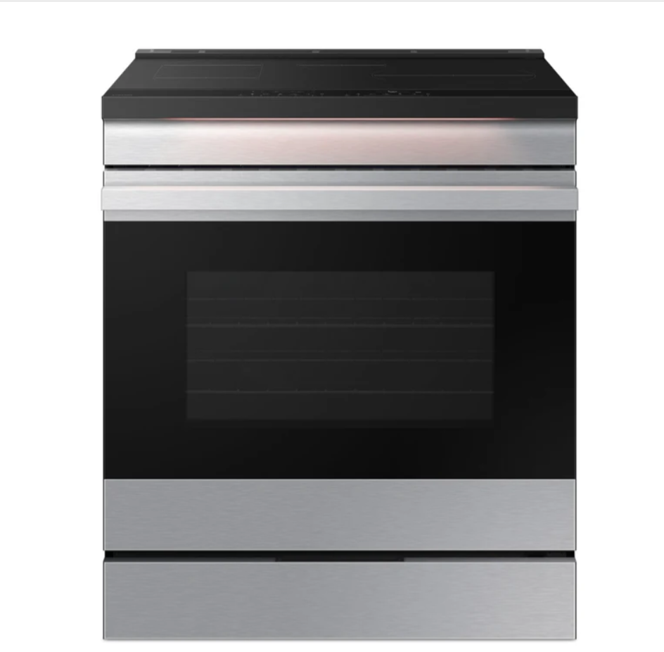 Samsung 30 Inch Induction Slide-In Electric Range, Stainless Steel - NSI6DG9500SRAC