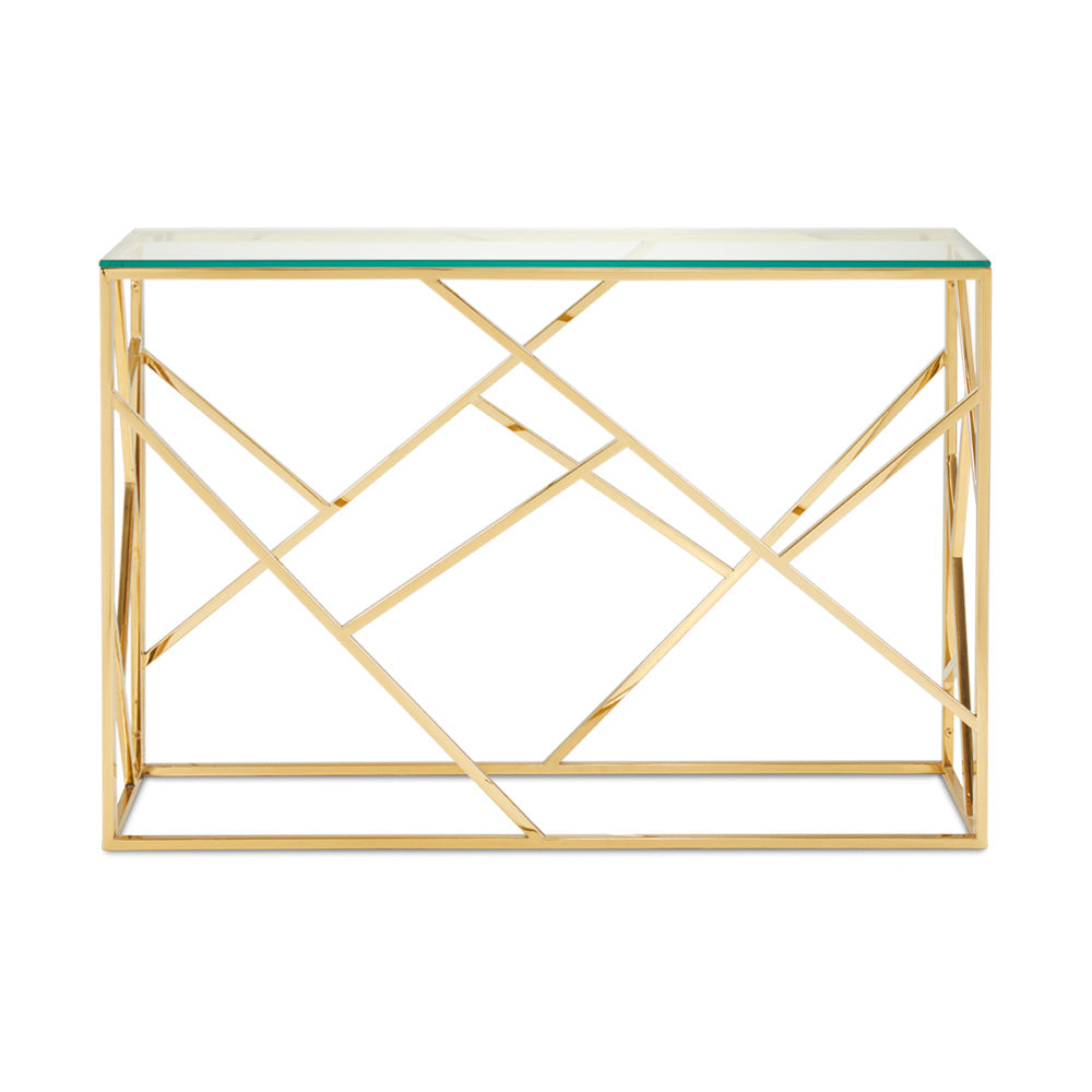 Table console Carole : Or