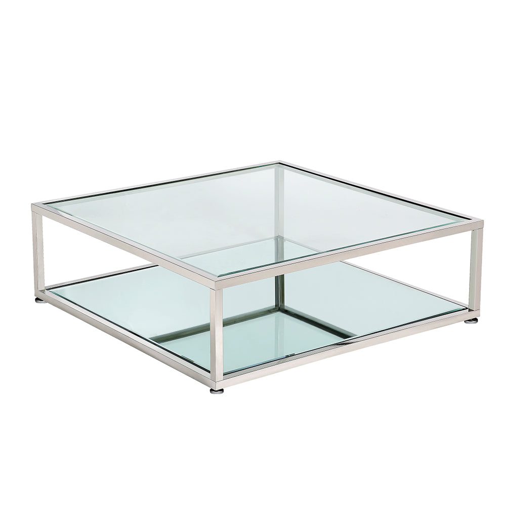 Table basse carrée caspienne