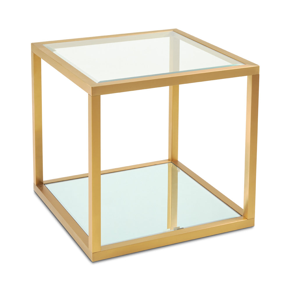 Table de bout caspienne : or
