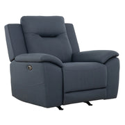 Charell : Fauteuil Inclinable Motorisé Bleu Jaxxon