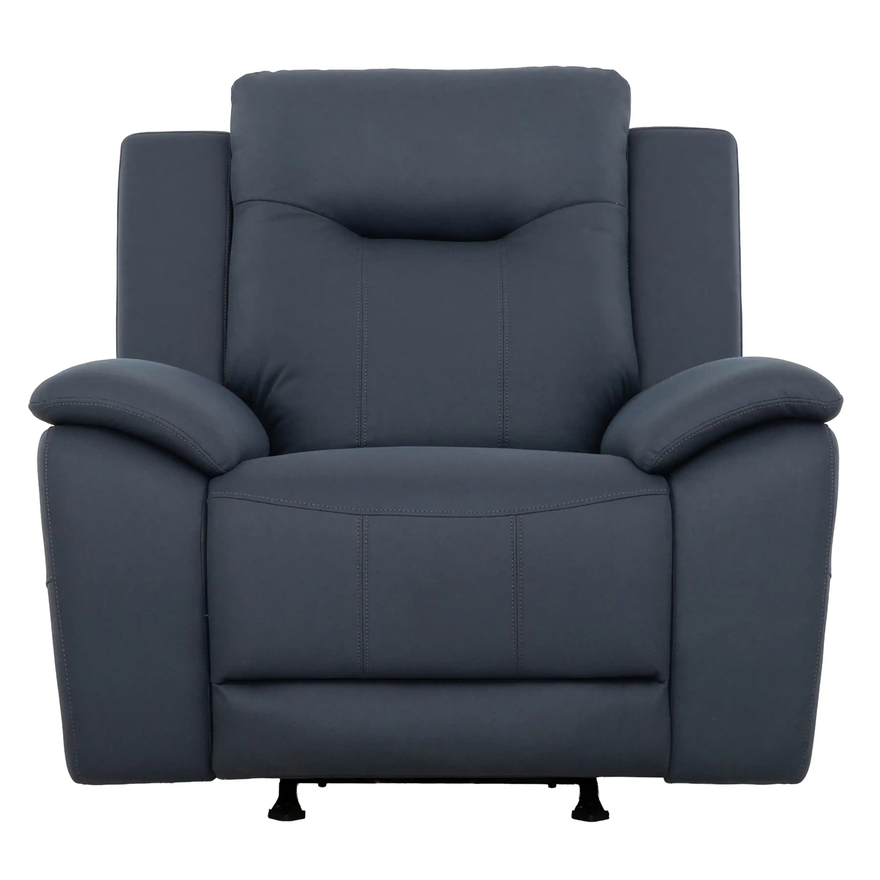 Charell : Fauteuil Inclinable Motorisé Bleu Jaxxon