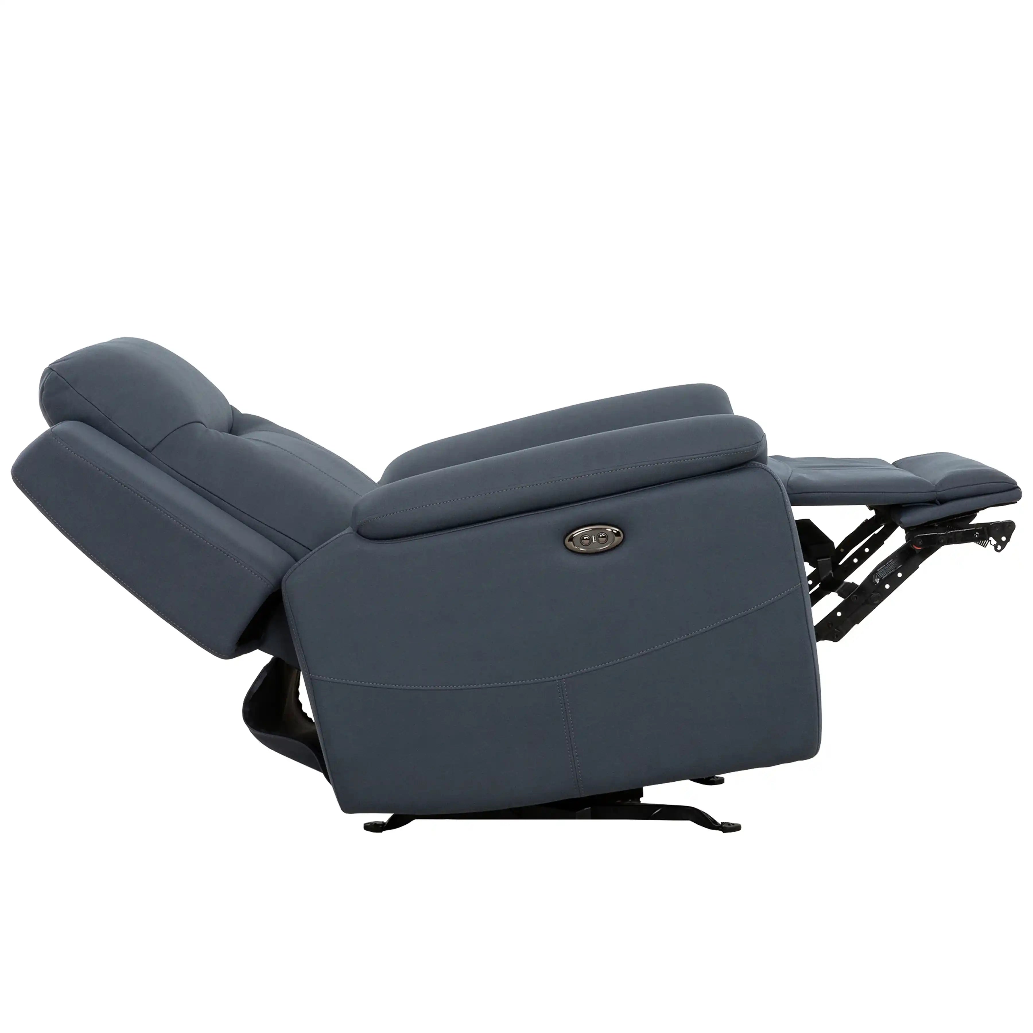 Charell : Fauteuil Inclinable Motorisé Bleu Jaxxon