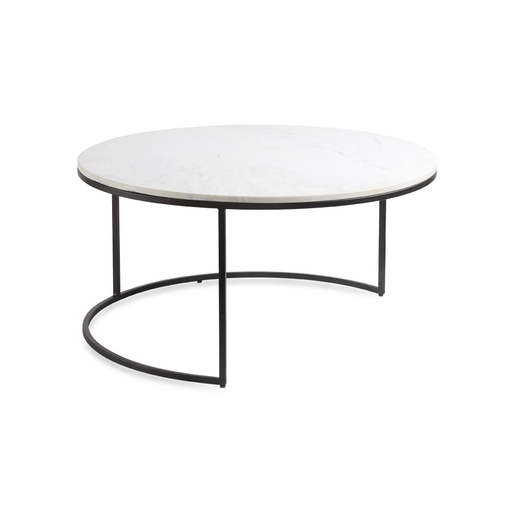 Tables basses gigognes Amelia : (lot de 2)
