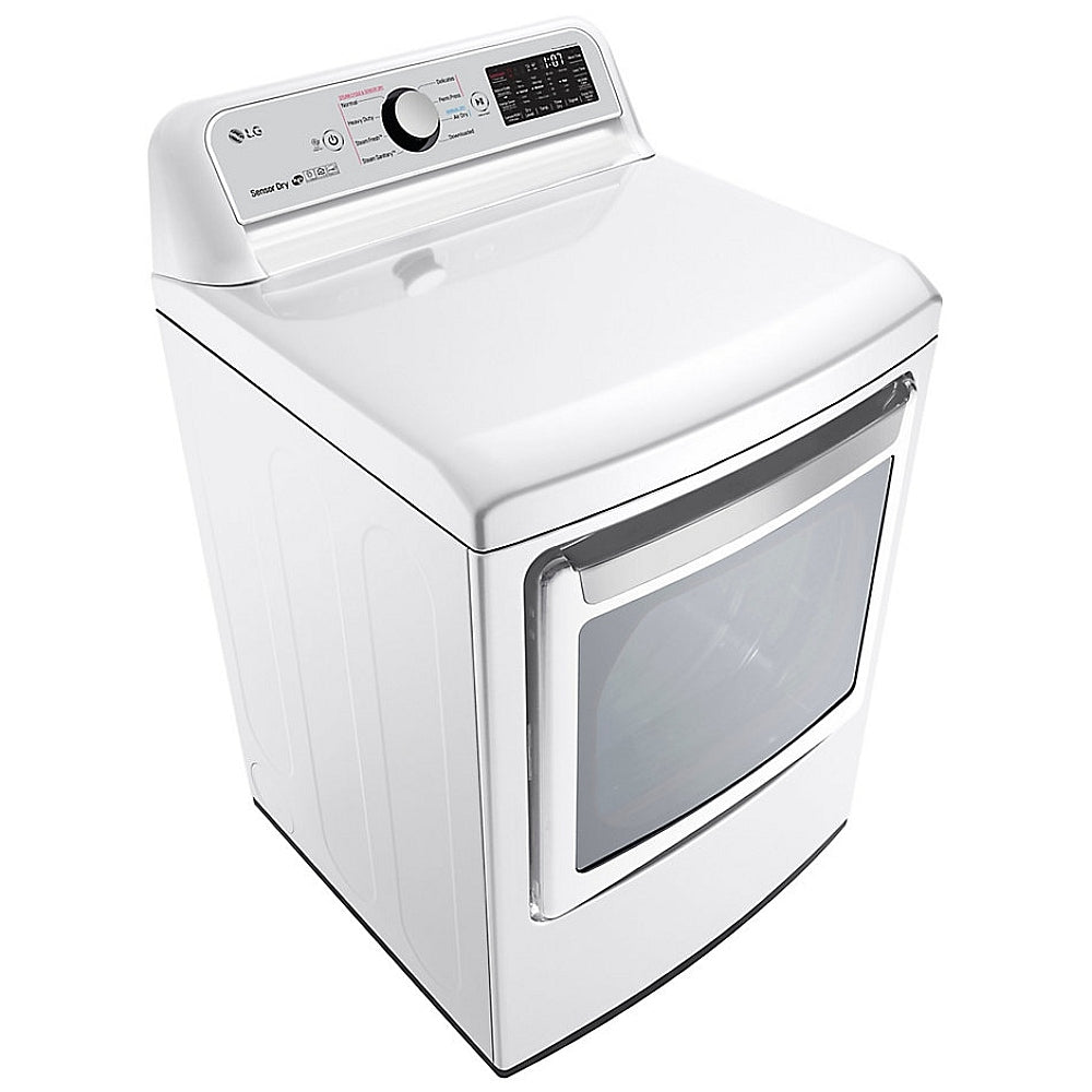 Laveuse LG WT7305CW Ensemble de sécheuse électrique LG DLEX7250W