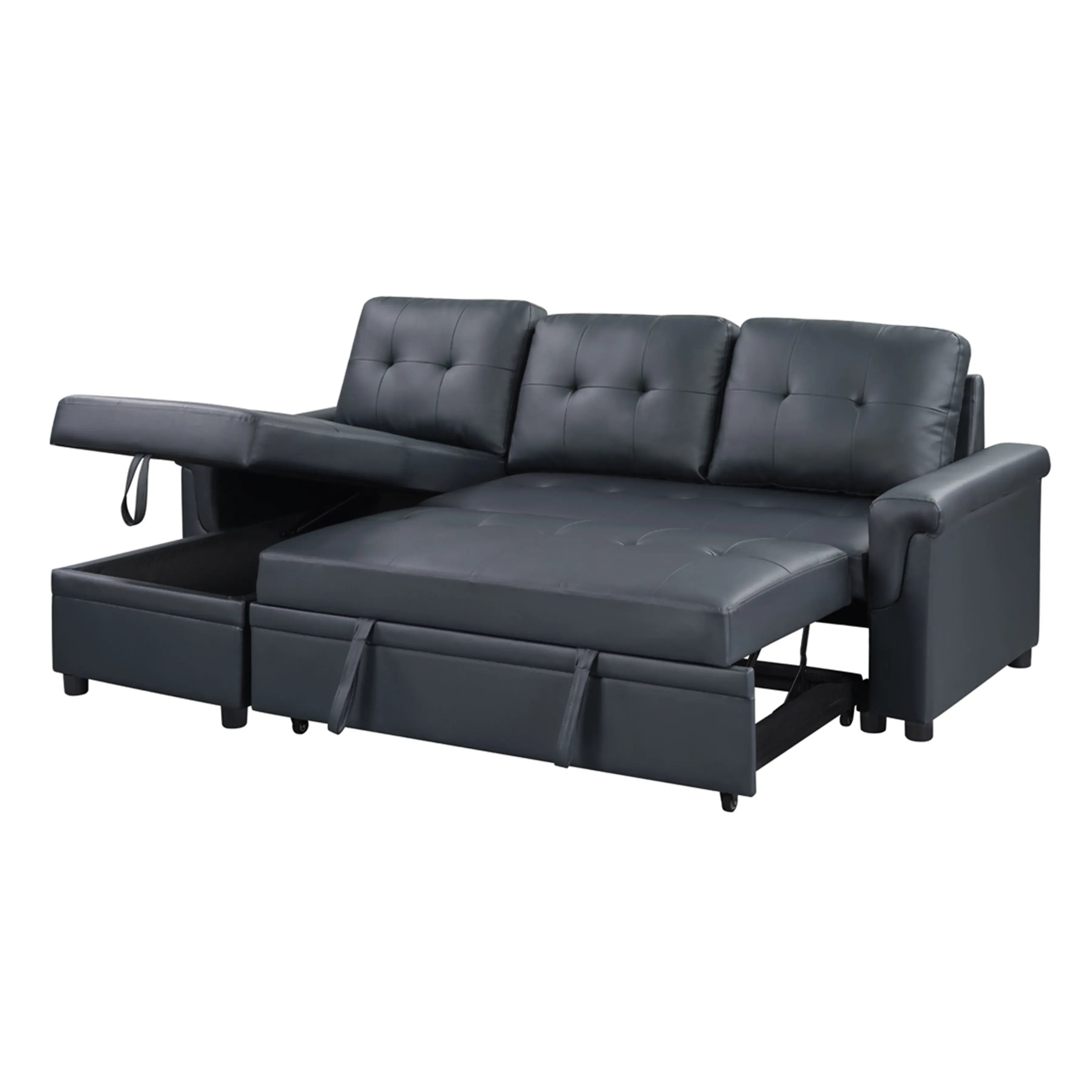 Canapé-lit Darien gauche – Style fonctionnel et moderne