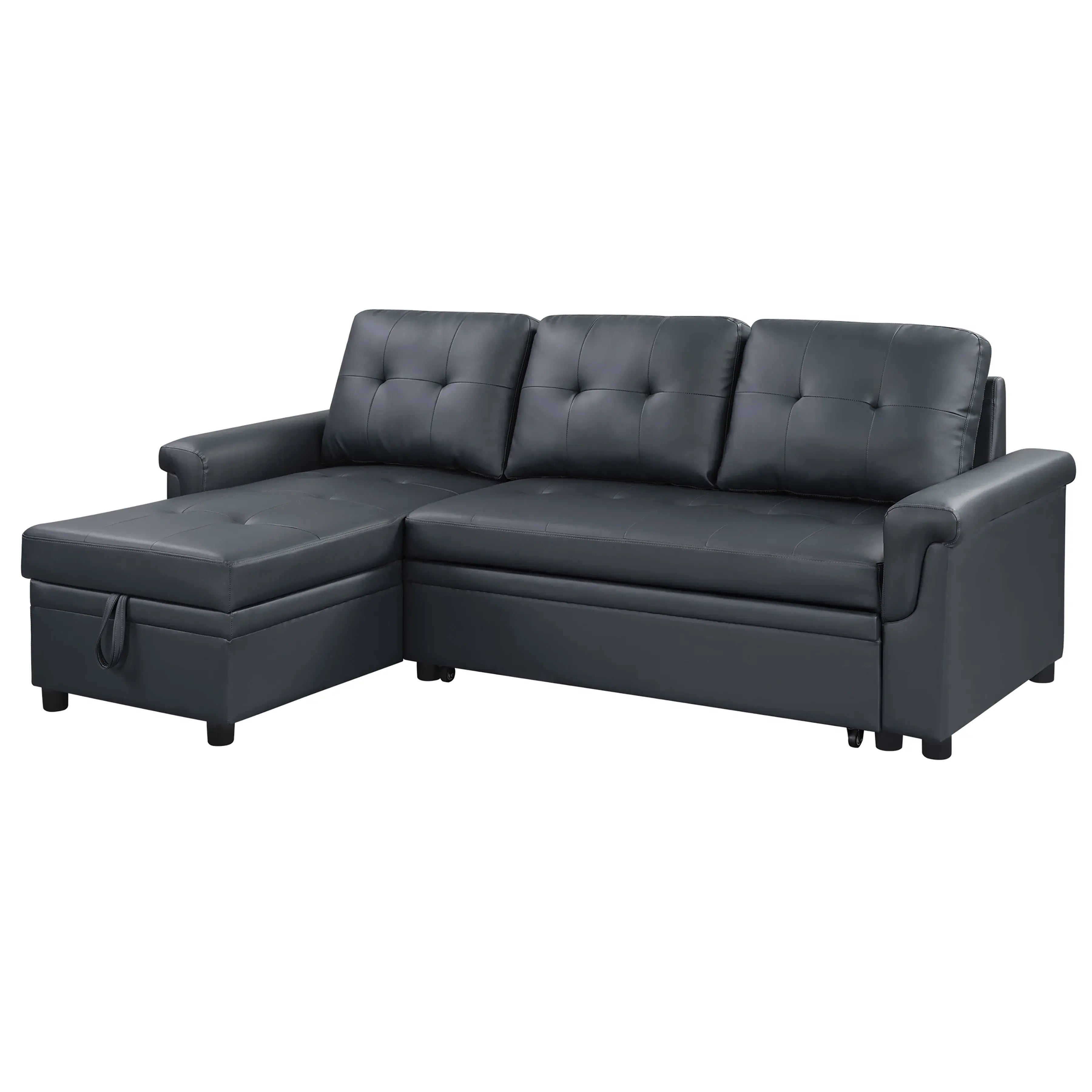 Canapé-lit Darien gauche – Style fonctionnel et moderne