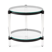 Table de bout noire Paloma