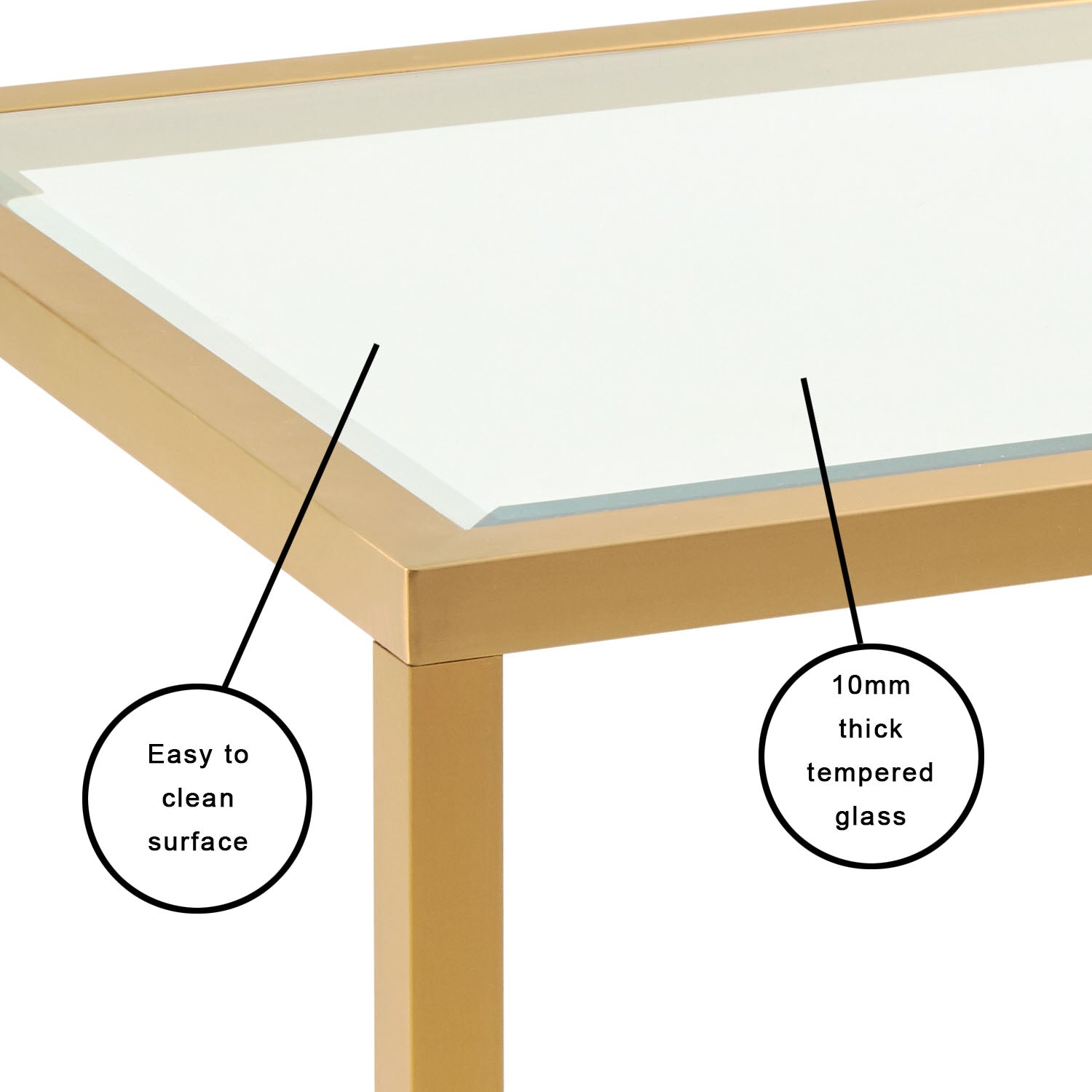 Table de bout caspienne : ou