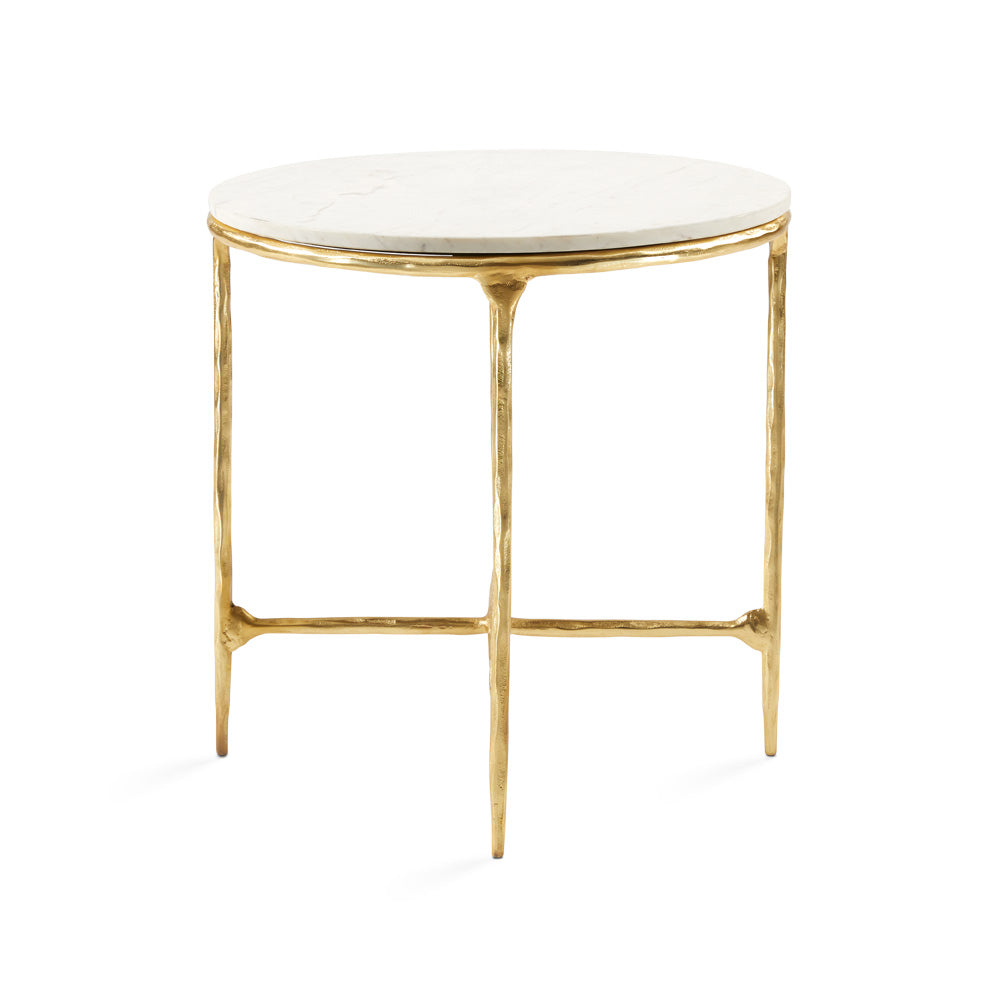 Table d'appoint Ramona : base dorée