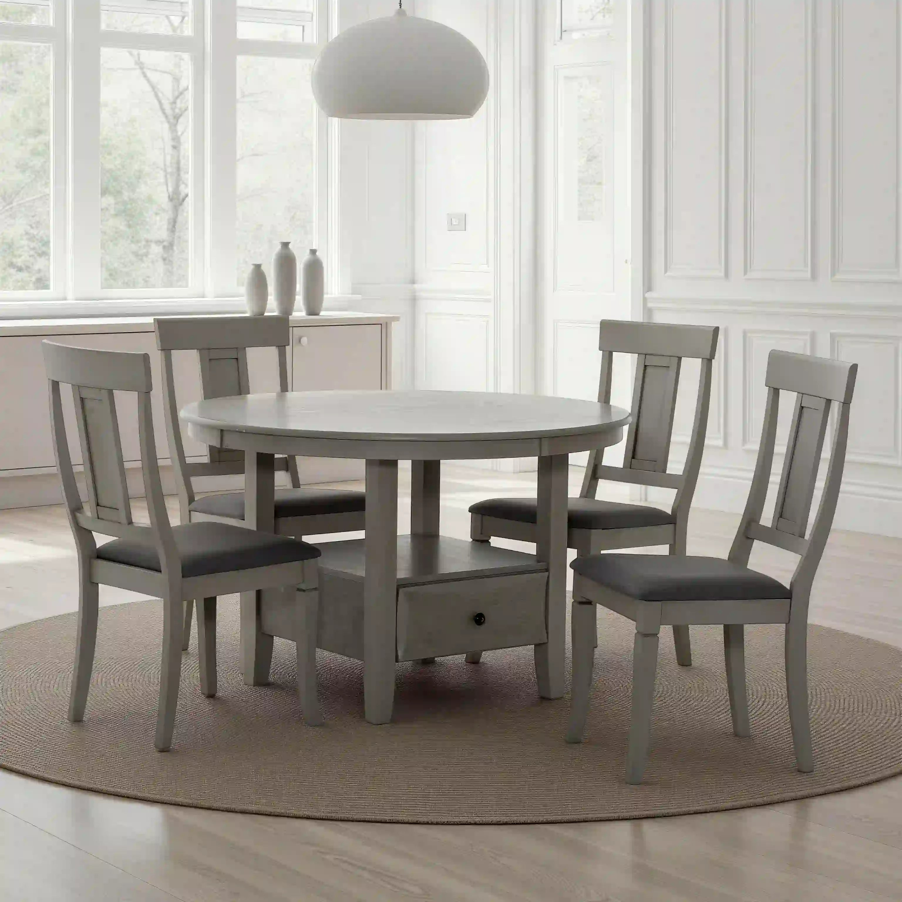 Ensembles de salle à manger gris
