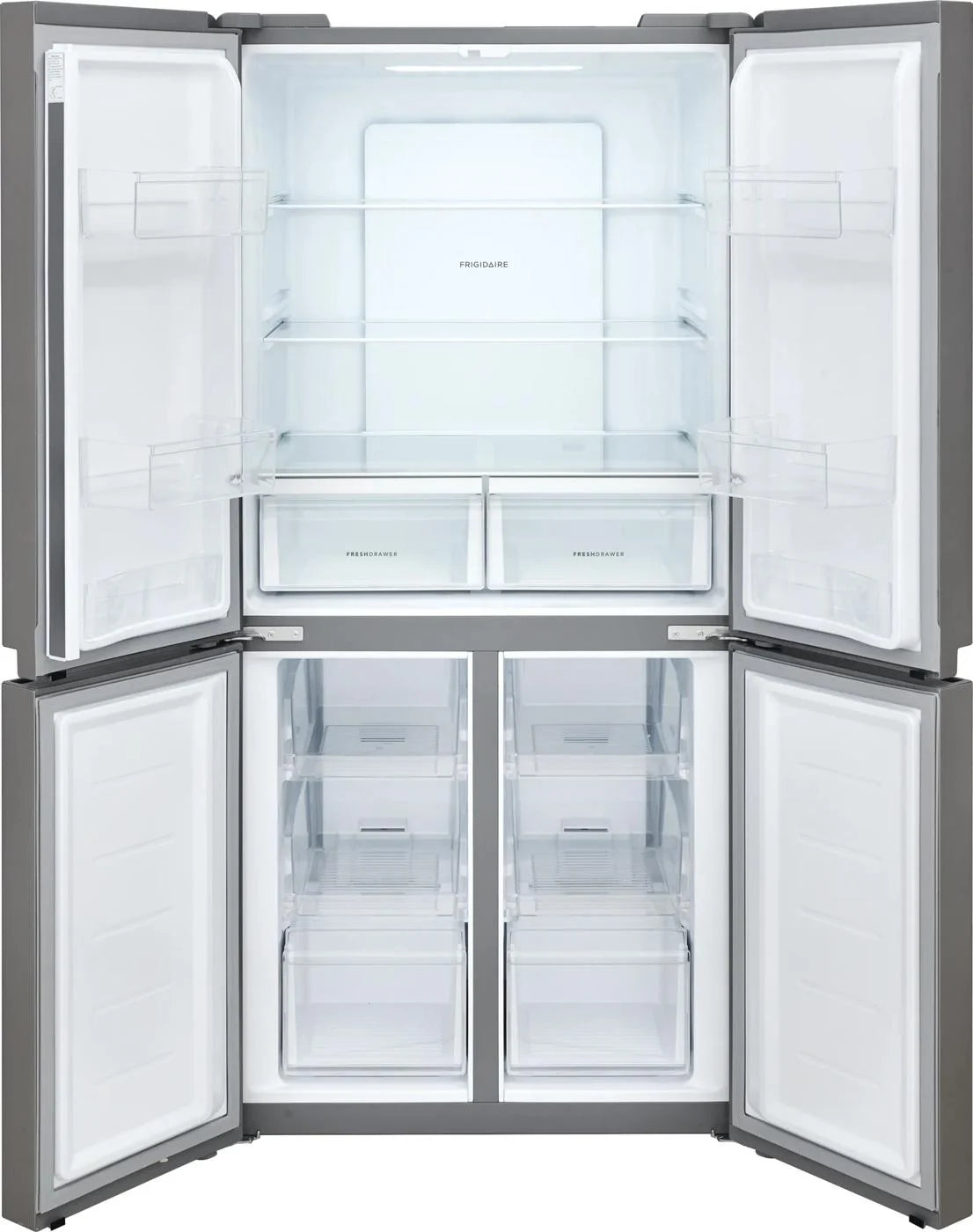 Réfrigérateur Frigidaire 33" 17,4 pi³ à 4 Portes Acier Inox