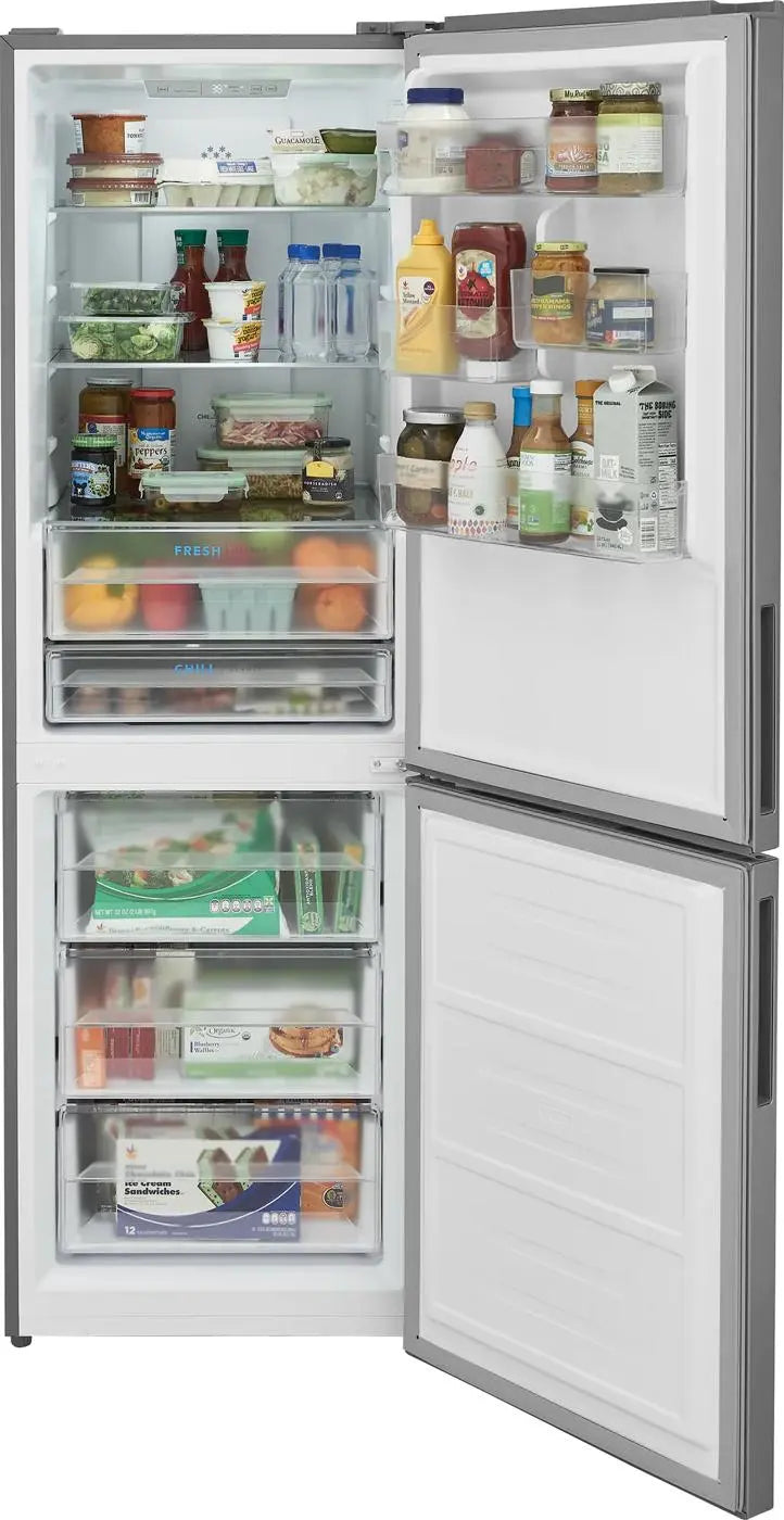 Réfrigérateur Frigidaire 24" 11,5 pi³ Congélateur Bas Inox