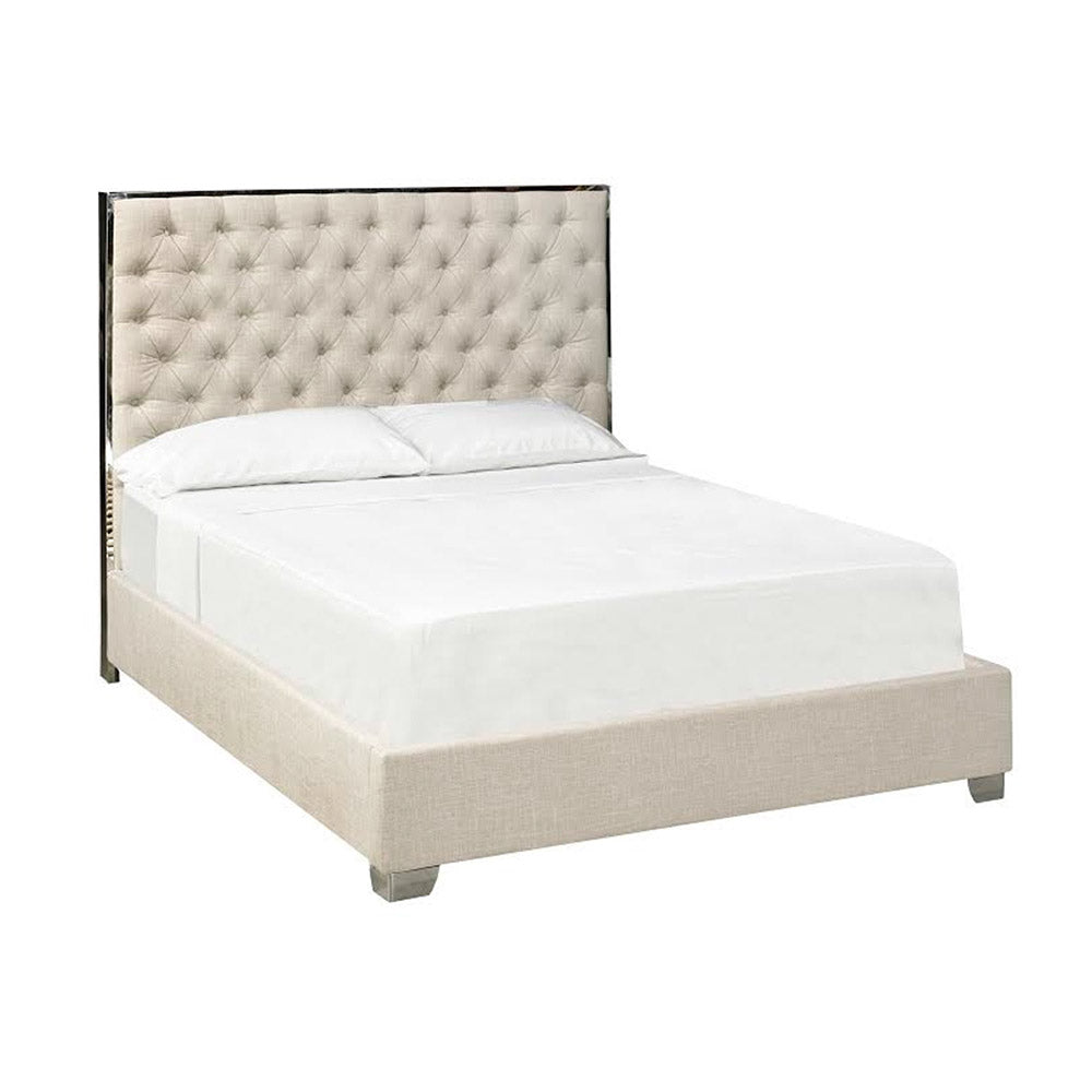 Lit Kroma : Tissu Beige