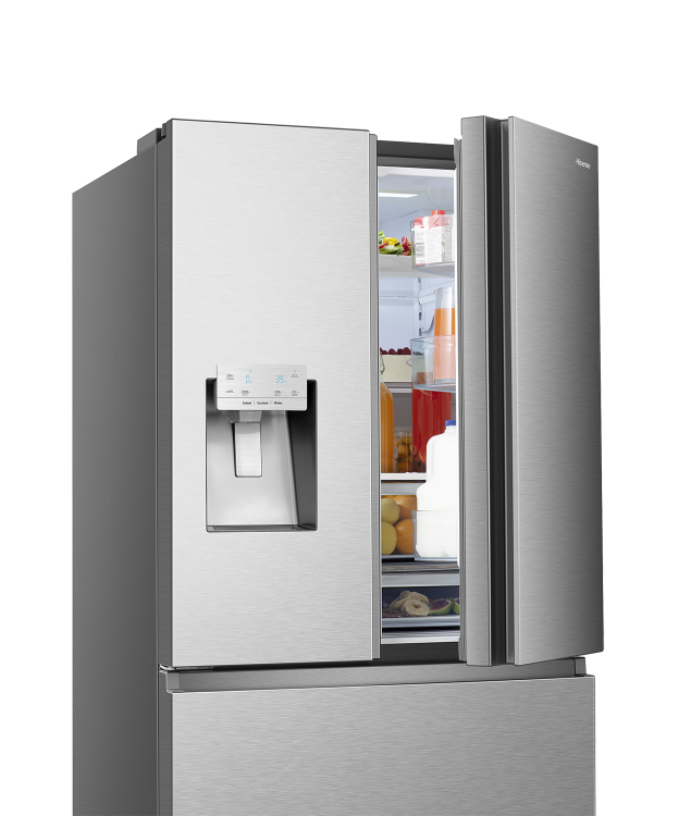 Réfrigérateur à portes françaises de Hisense (RF254N6CSE) - Acier inoxydable ( Meuble Mtl )