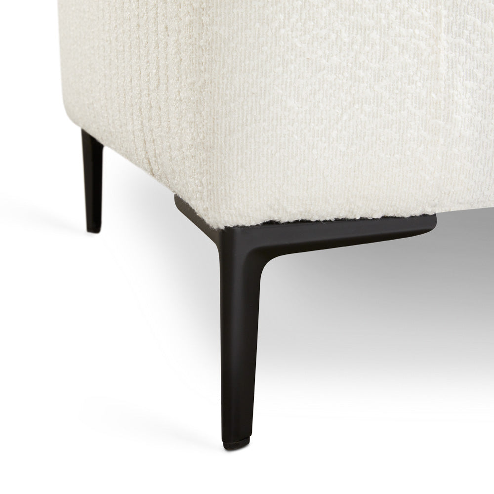 Canapé Franco : Boucle Blanc