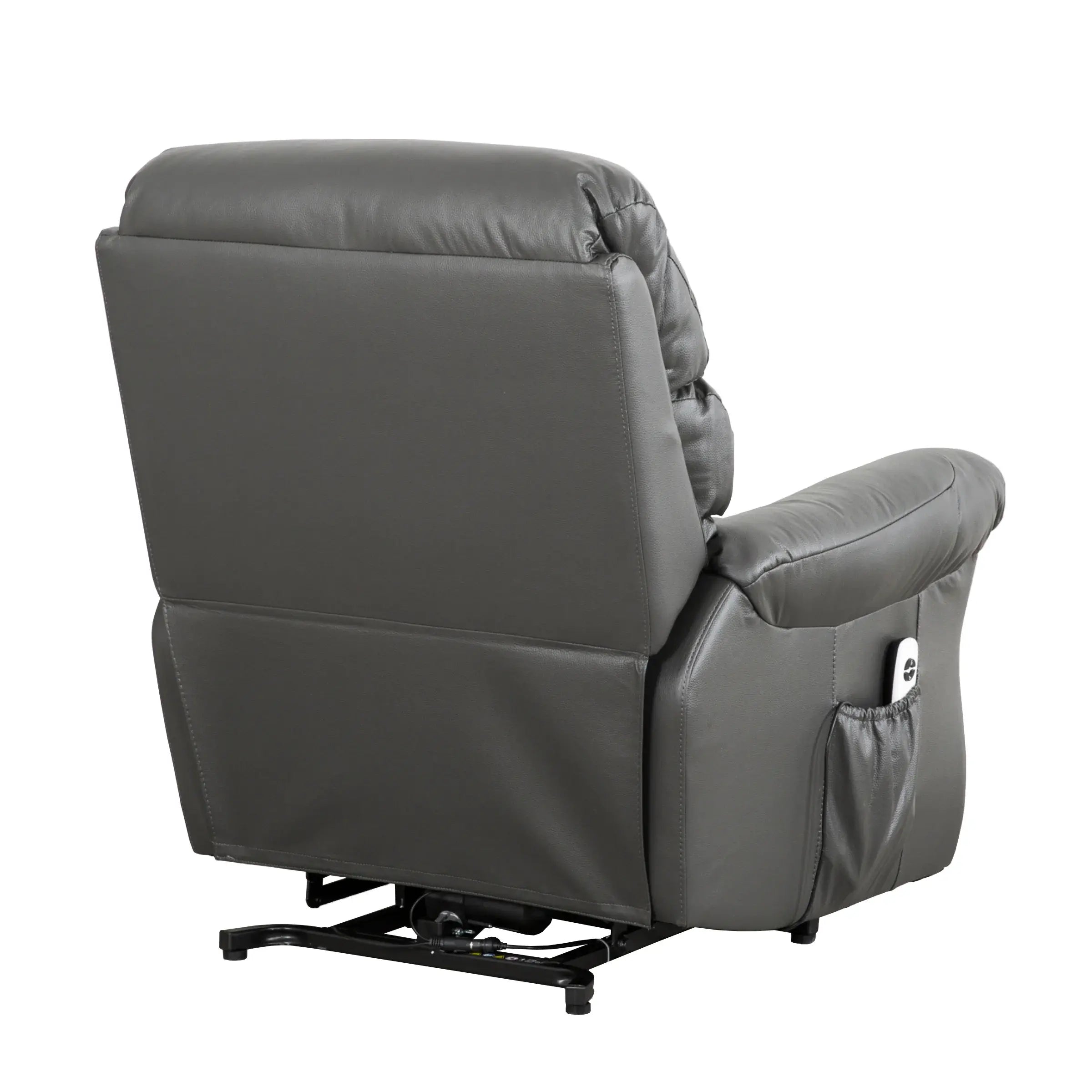 Fauteuil Fresna Power Lift | Faux Cuir Charcoal Durable