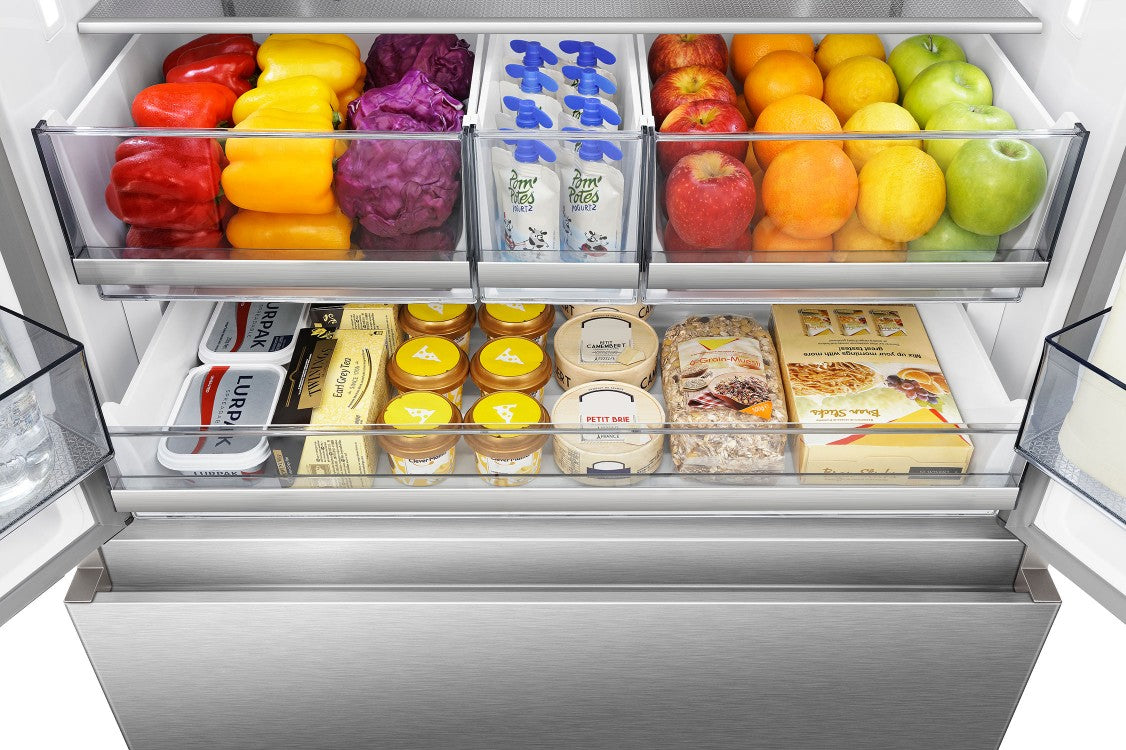 RÉFRIGÉRATEUR À PORTE FENÊTRE DE COMPTOIR DE 22,4 PI CU ( Meuble Mtl )