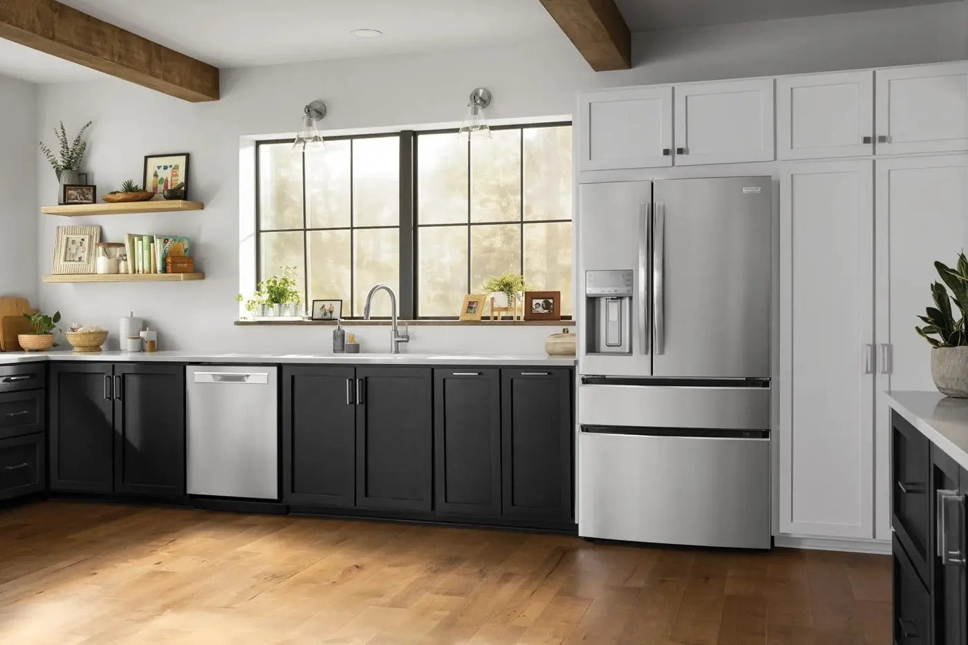 Réfrigérateur Frigidaire Gallery 26 pi³ 4 Portes Inox 36"