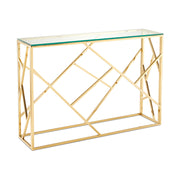 Table console Carole : Or