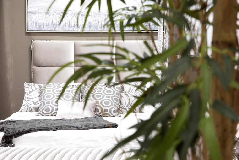 Lit Blair : Velours Gris