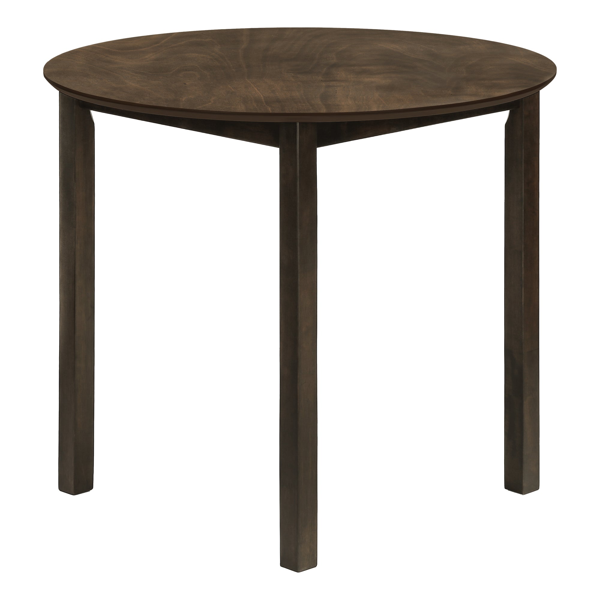 TABLE À MANGER - 36"DIA / ESPRESSO ( Meuble Mtl ) 