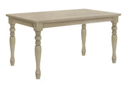 TABLE À MANGER - PLACE GRIS ANTIQUE 36"X 60"